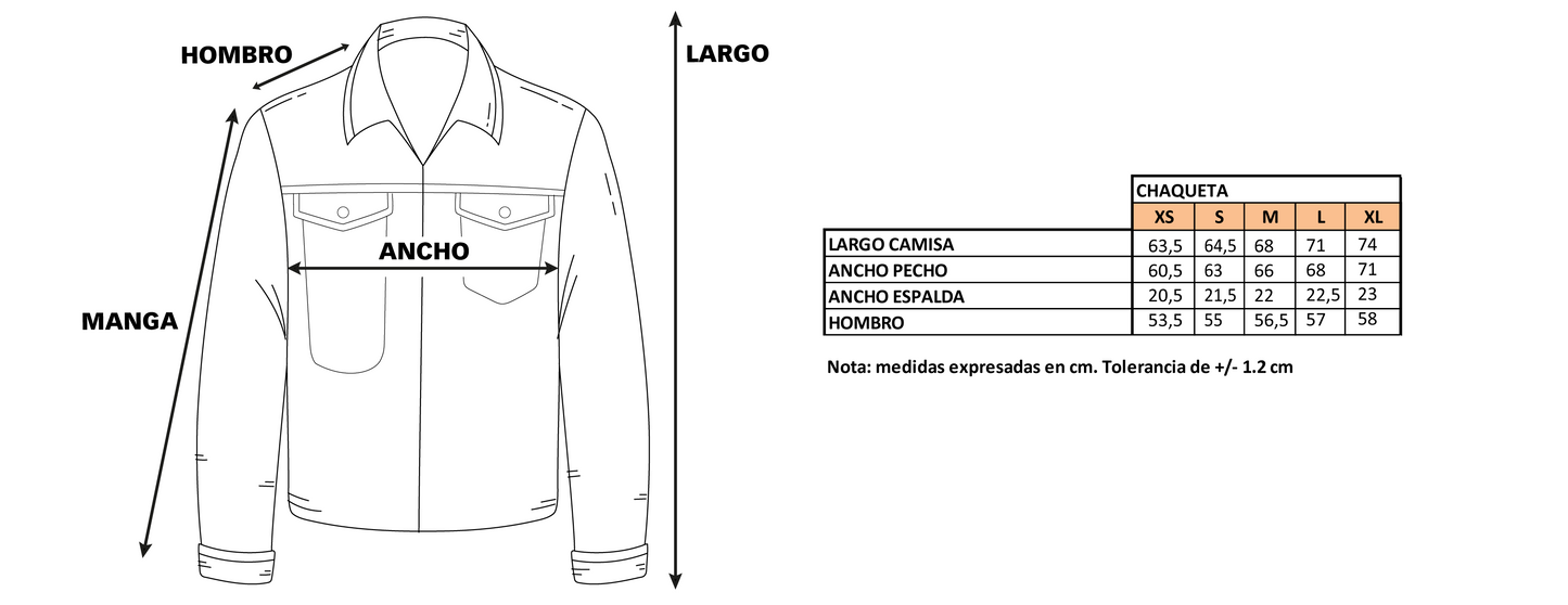 Chaquetin de pana color negro