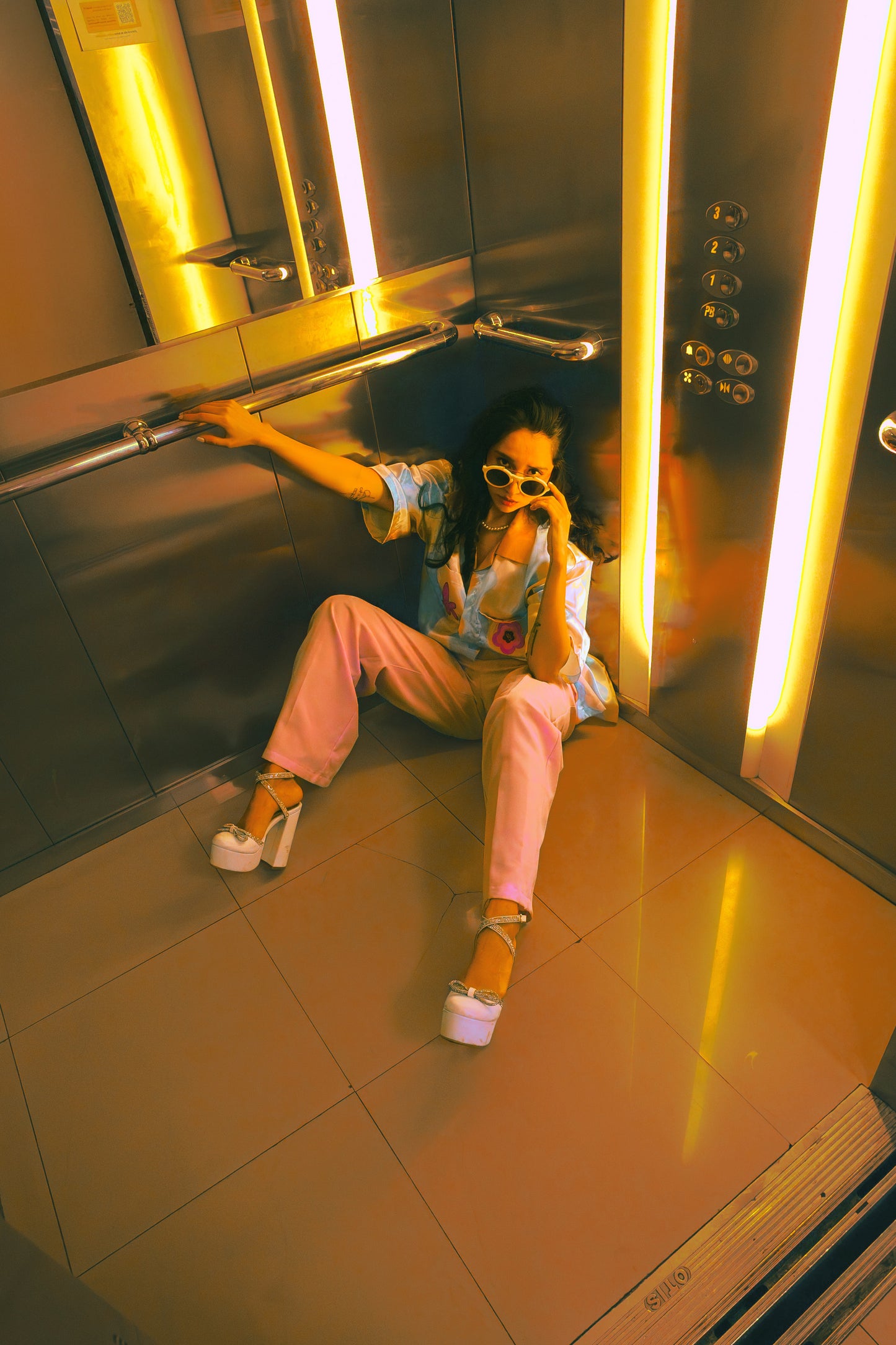 Camisa Olas de Colores