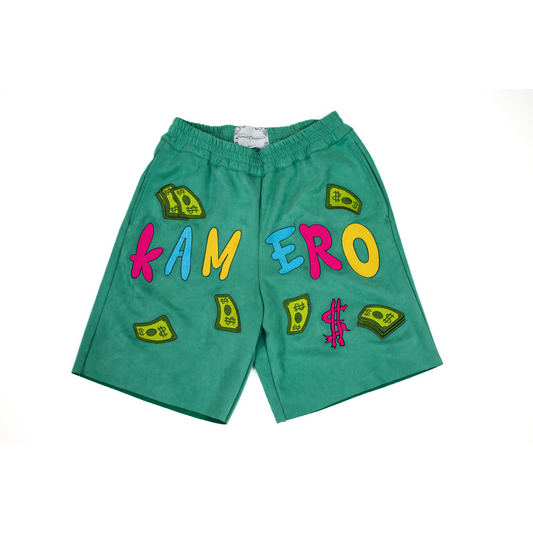 Short Suede Menta