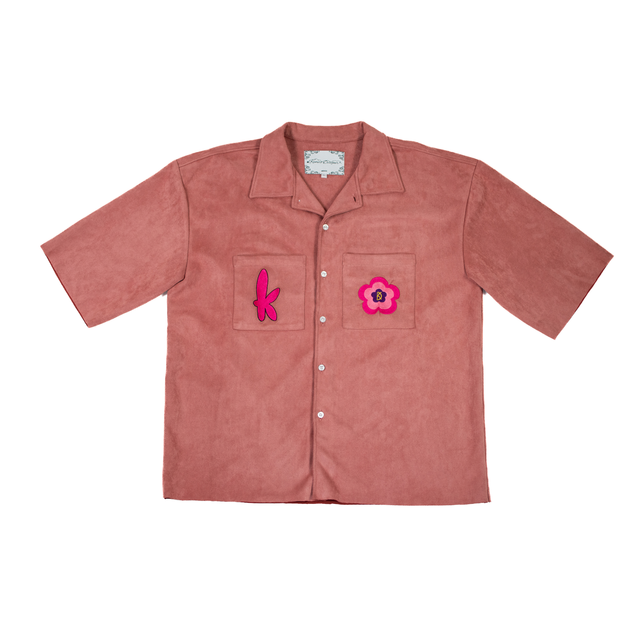 Kamero Ropa Camisa Suede Rosa – Kamero Designer