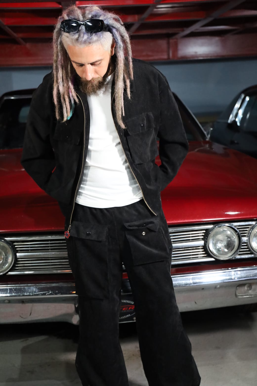 Pants de pana color negro