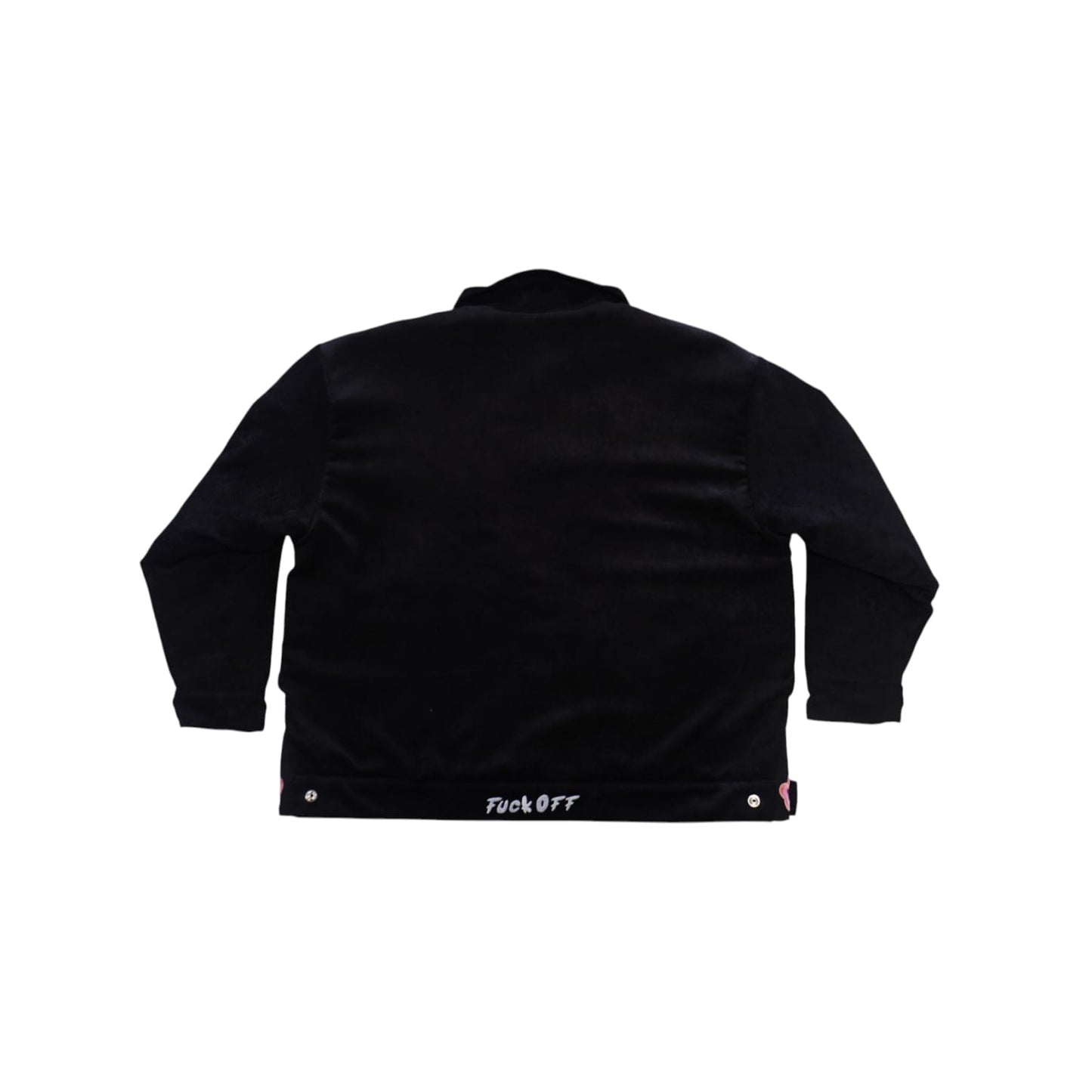 Chaquetin de pana color negro