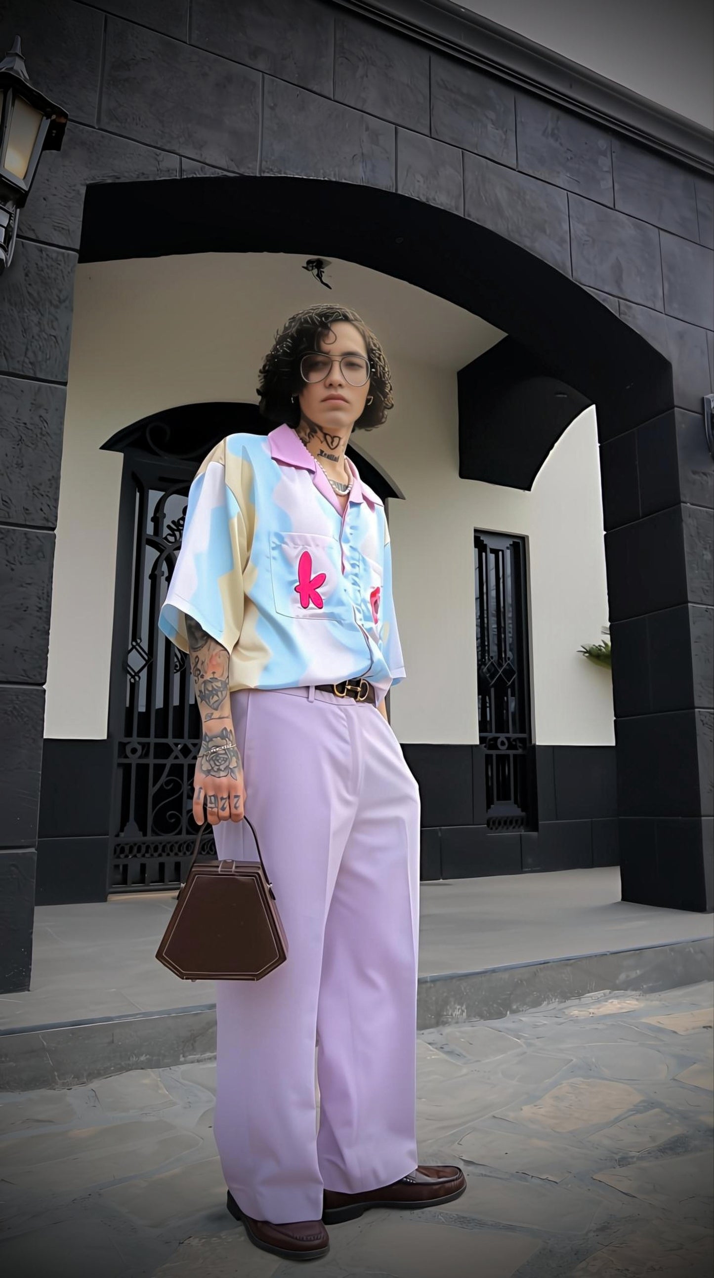 Camisa Olas de Colores