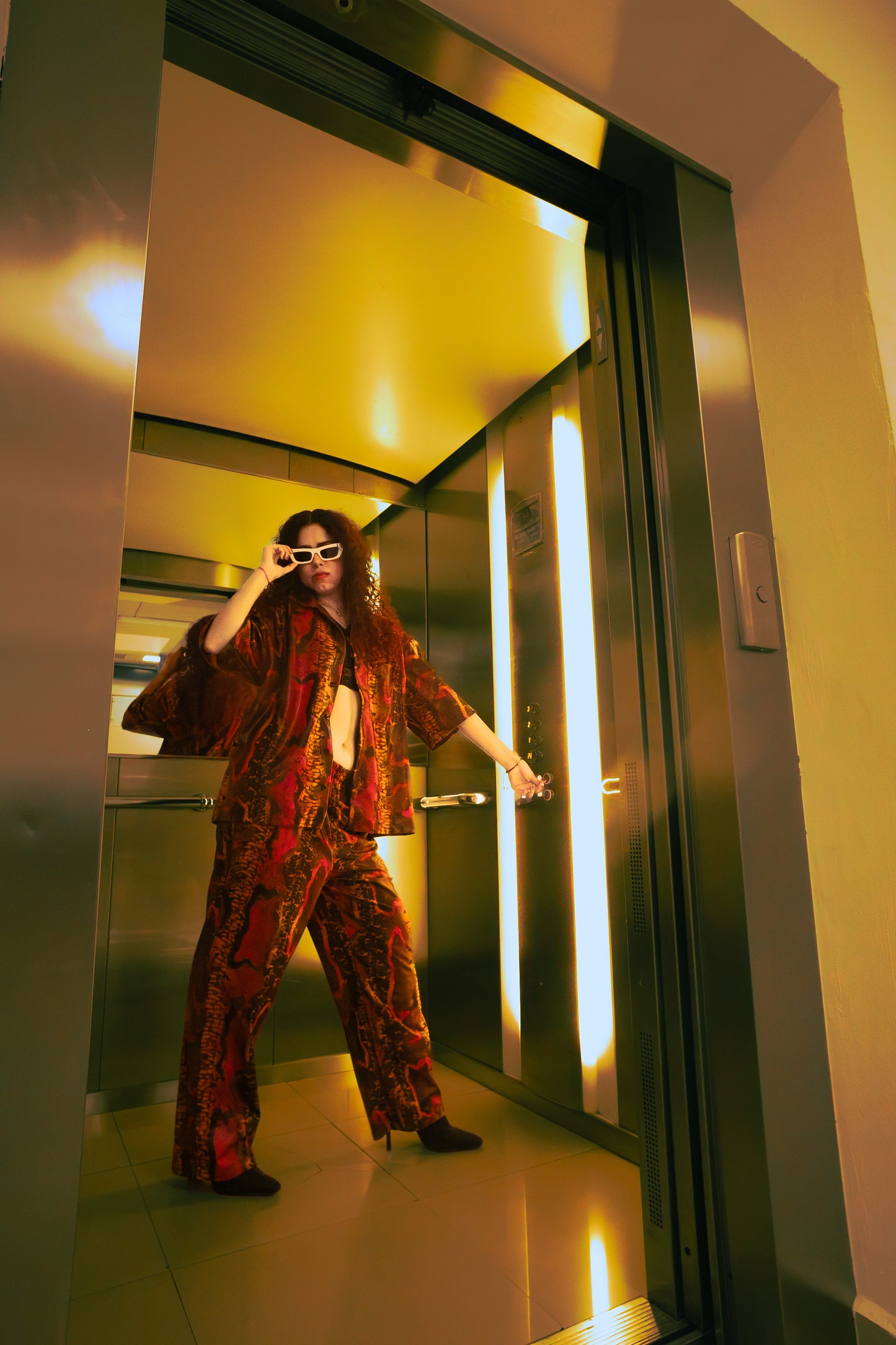 Camisa Serpiente de Fuego