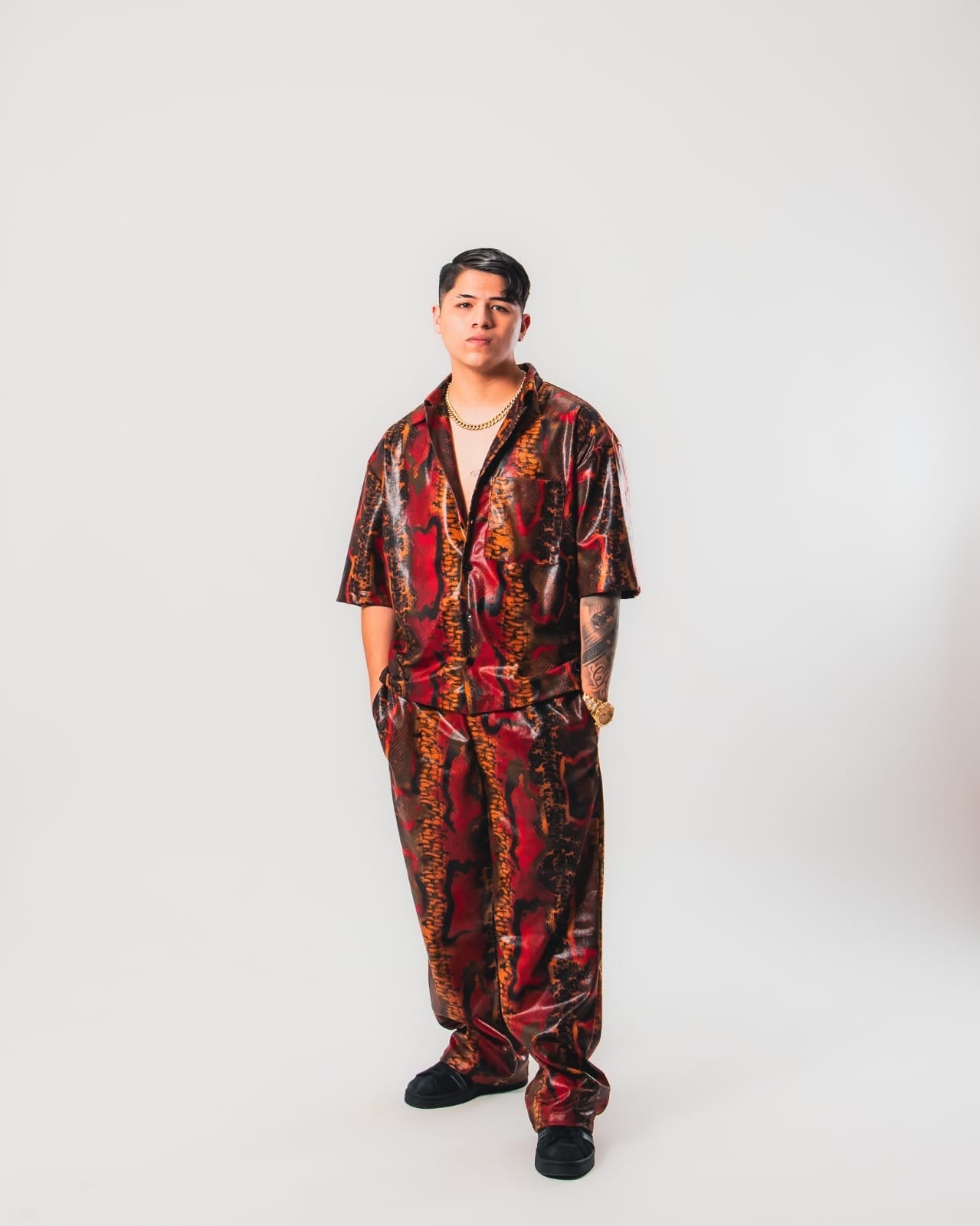 Camisa Serpiente de Fuego