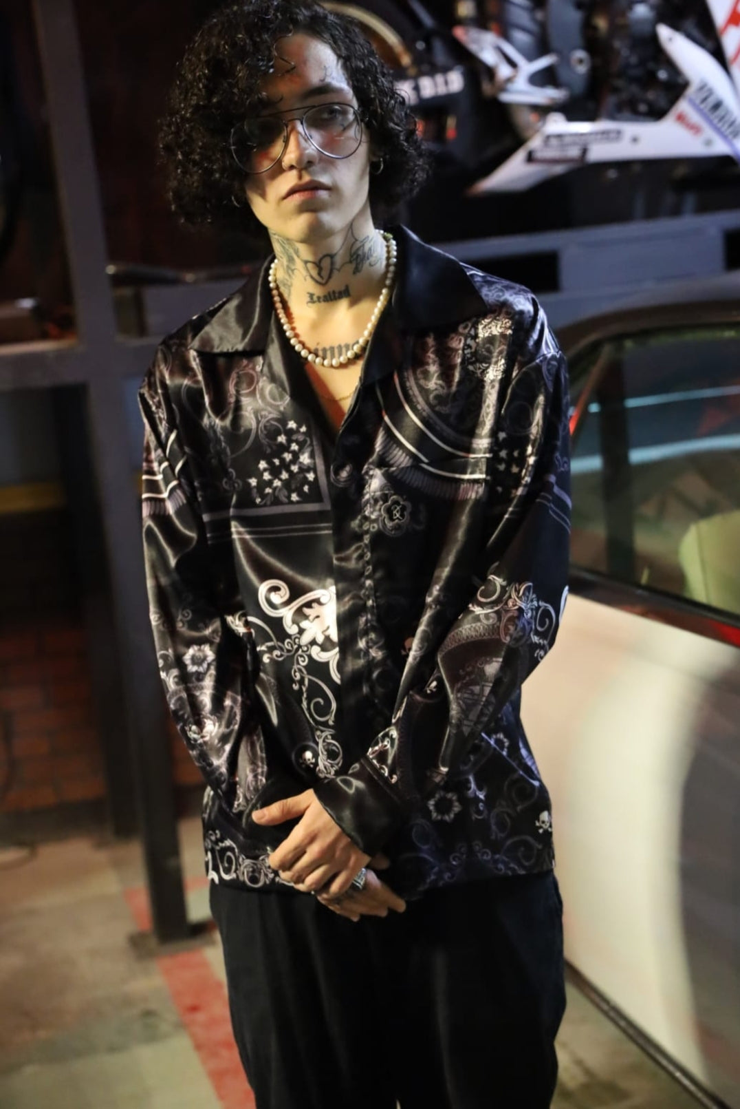 Camisa Sad Noir (“Noche Triste”)