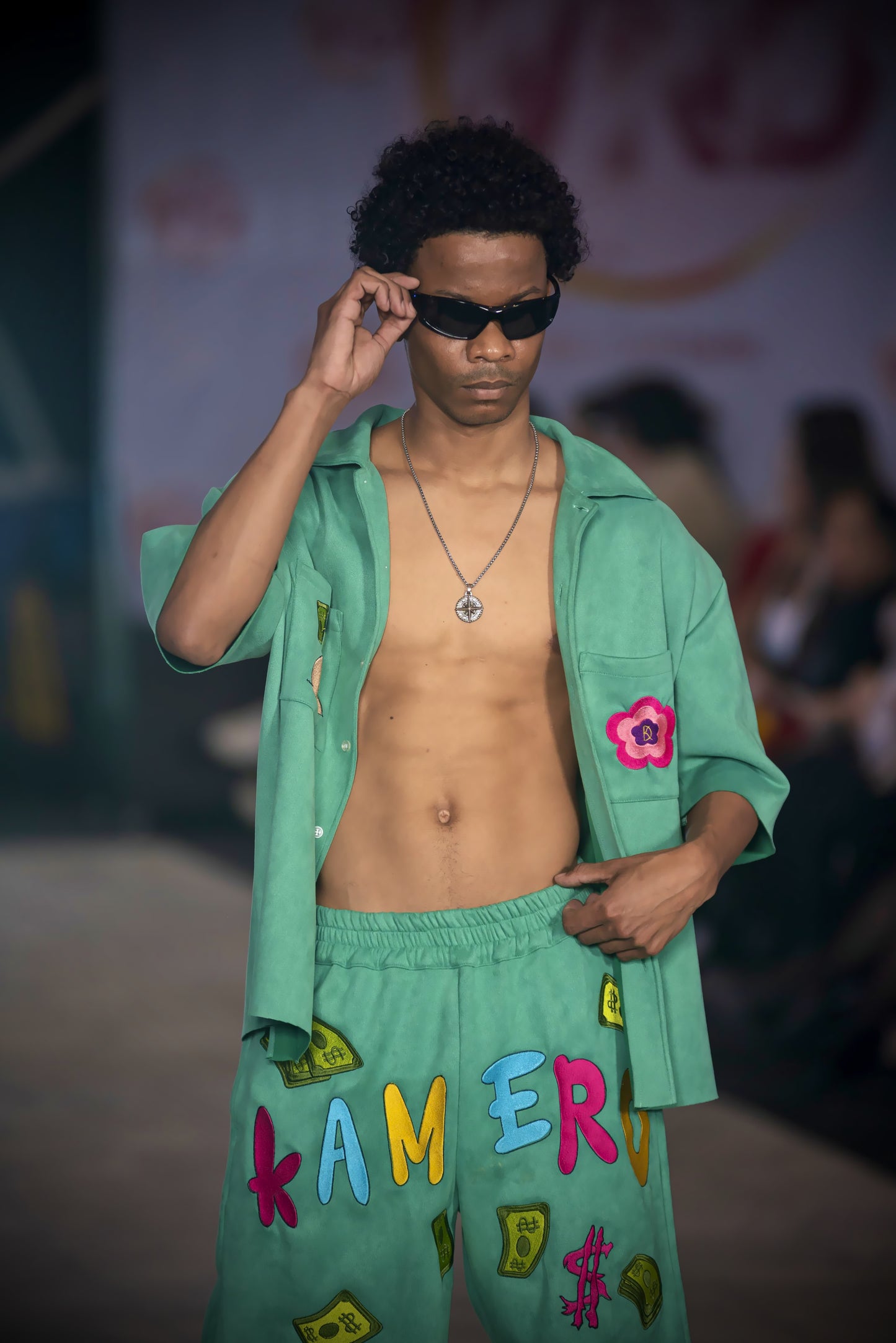 Camisa Suede Menta